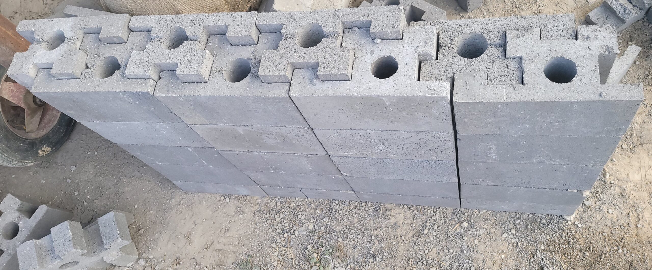 Hollow Interlocking Cement Block - Image 3